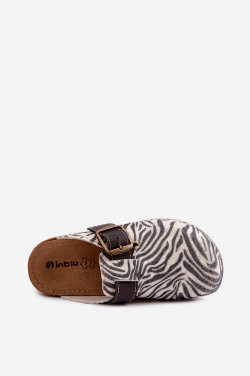 Zebra Damen-Clogs mit Schnallen DJ000016