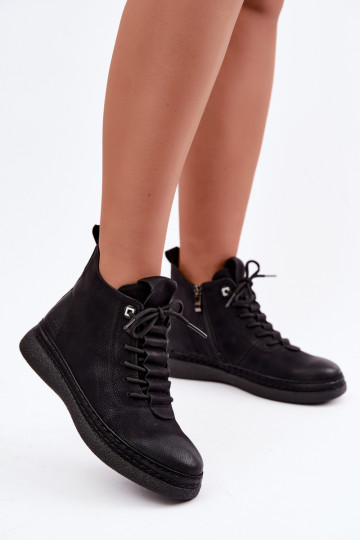 Peau réchauffer Bottes pour femmes Artiker 59C1121 couleur noire 2