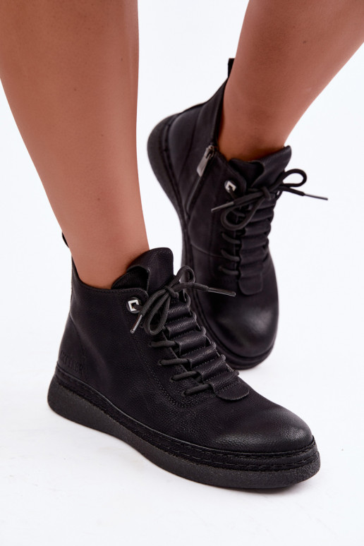 Peau réchauffer Bottes pour femmes Artiker 59C1121 couleur noire