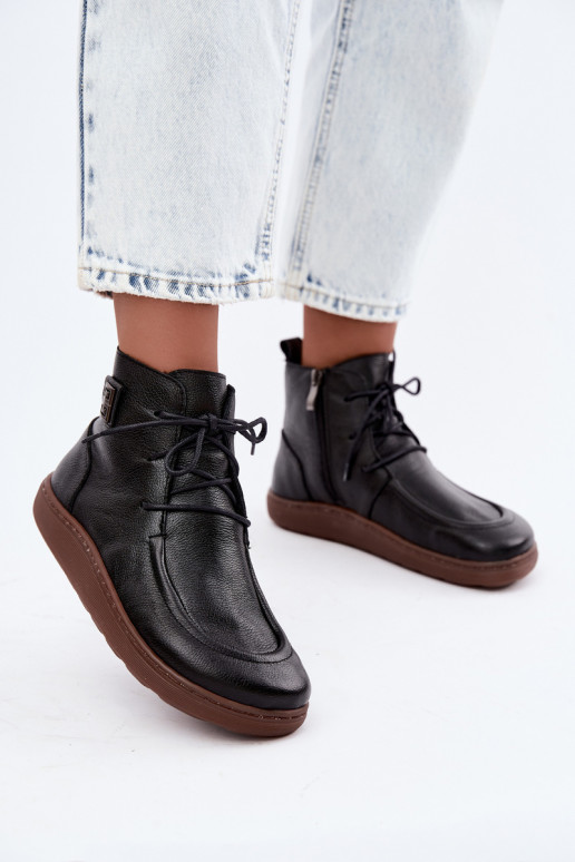 Leer schoenen Dames Barefoot opInarmen Zazoo 3077 zInart