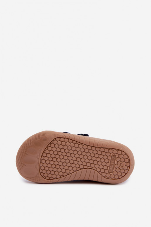 Chaussons pour garçons Milami bleu foncé Saphira