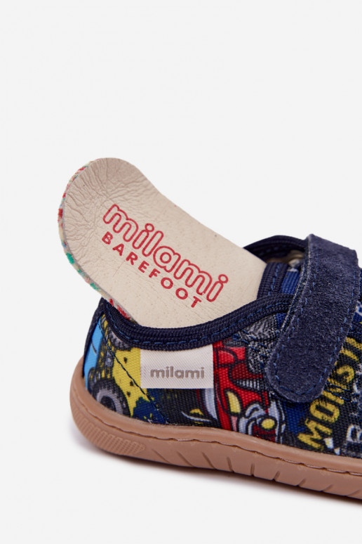 Jongensslippers Milami donkerblauw Saphira
