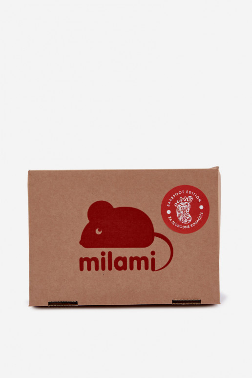 Chaussons pour garçons Milami bleu foncé Saphira