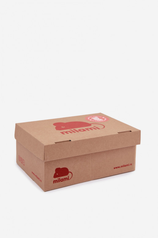 Chaussons pour garçons Milami bleu foncé Saphira