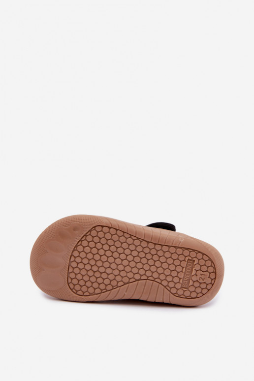 Ballerines pour enfants avec motif léopard sable Caelia