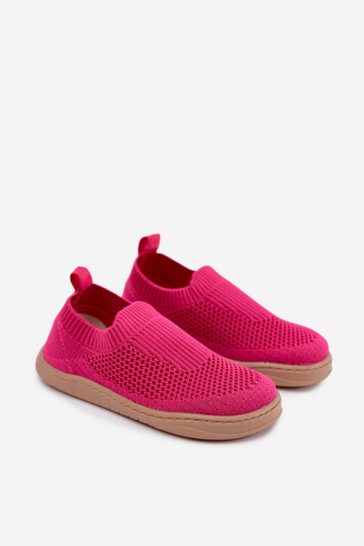 Chaussons pour enfants à enfiler Milami rose