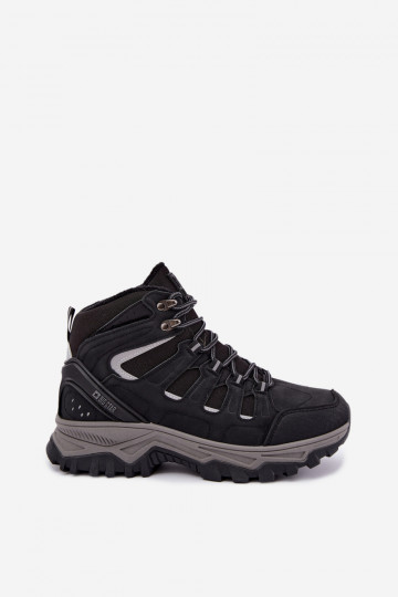 geïsoleerde wandelschoenen voor mannen Big Star UU174317 in zwarte kleur 2