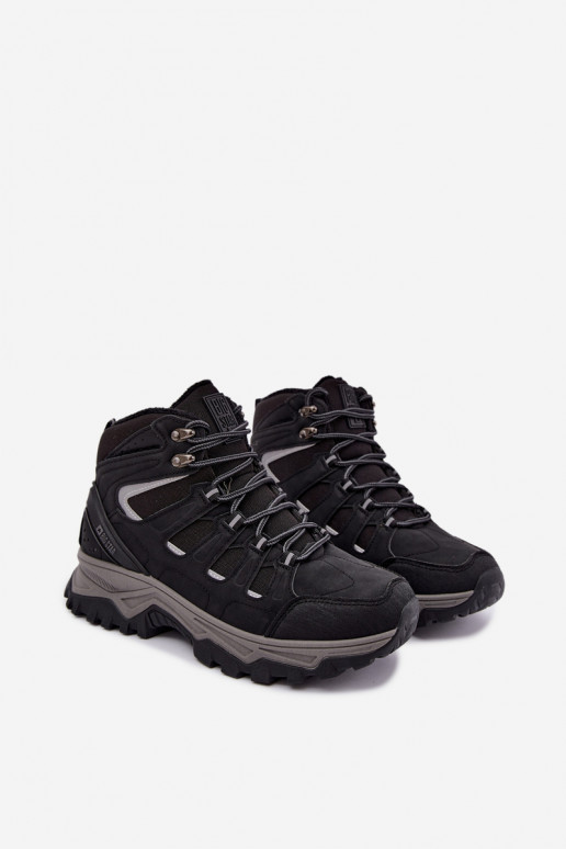geïsoleerde wandelschoenen voor mannen Big Star UU174317 in zwarte kleur