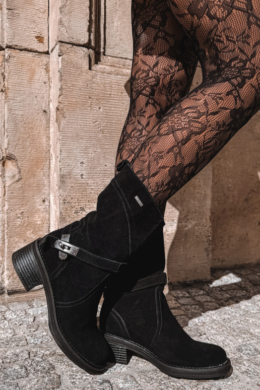 isolierte Stiefeletten für Damen Big Star UU274608 in Schwarz