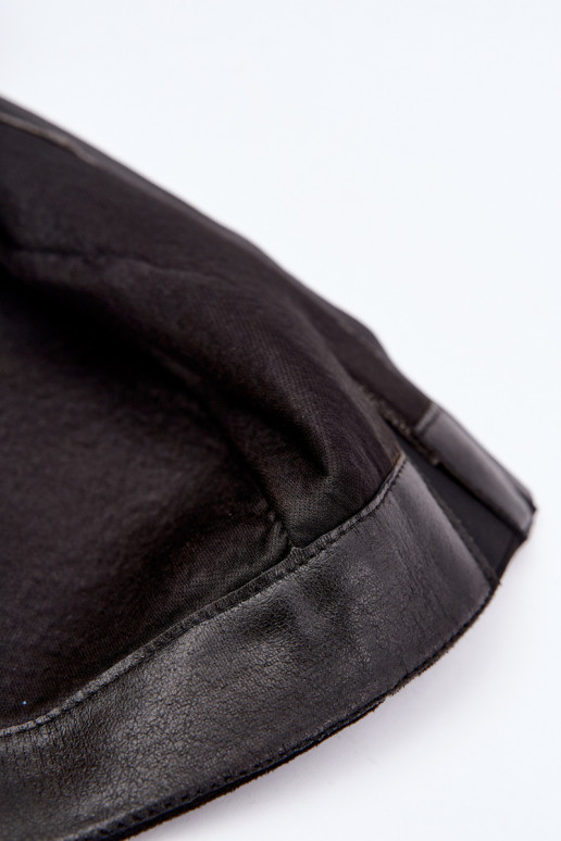 Damenlange Stiefel mit Absatz gefüttert S.Barski HY62-8131 schwarz