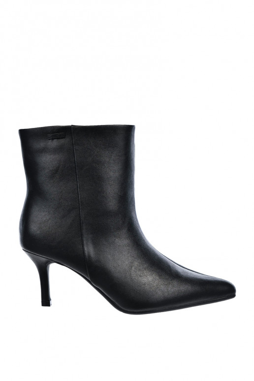Bottines avec talons fins et isolation, à enfiler Big Star UU274494 noires