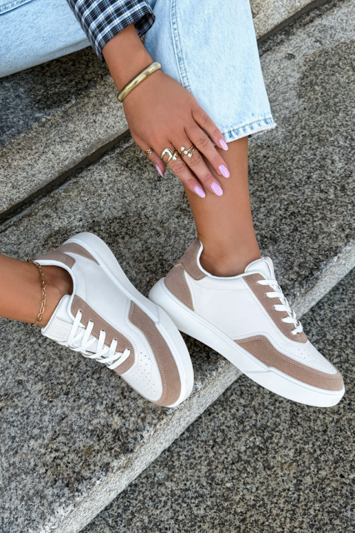 Damen-Sneaker Big Star UU274275 in Sand