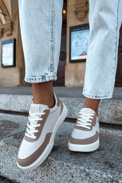 Damen-Sneaker Big Star UU274275 in Sand