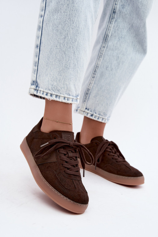 Baskets pour femmes Big Star chocolat
