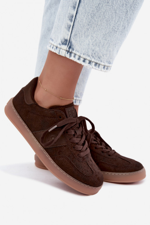 Dames sneakers Big Star chocolade