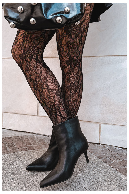 Bottines avec talons fins et isolation, à enfiler Big Star UU274494 noires