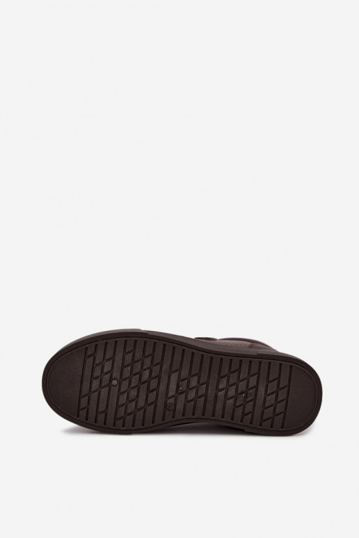 Herren Sneaker Big Star UU174326 in Schokoladenfarbe