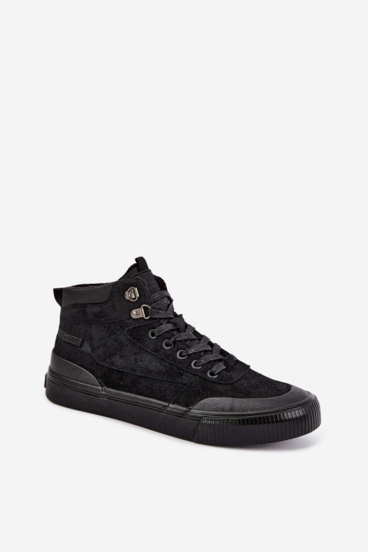Geïsoleerde heren casual schoenen Big Star UU174305 in zwarte kleur