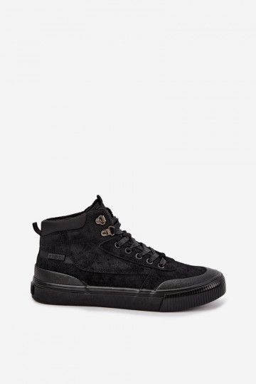 Geïsoleerde heren casual schoenen Big Star UU174305 in zwarte kleur 2