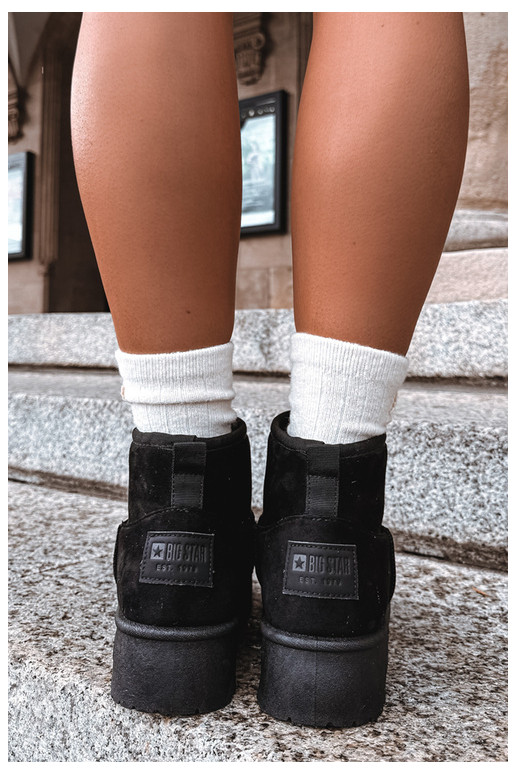 Schneestiefel mit Plattform Big Star UU274222 in Schwarz