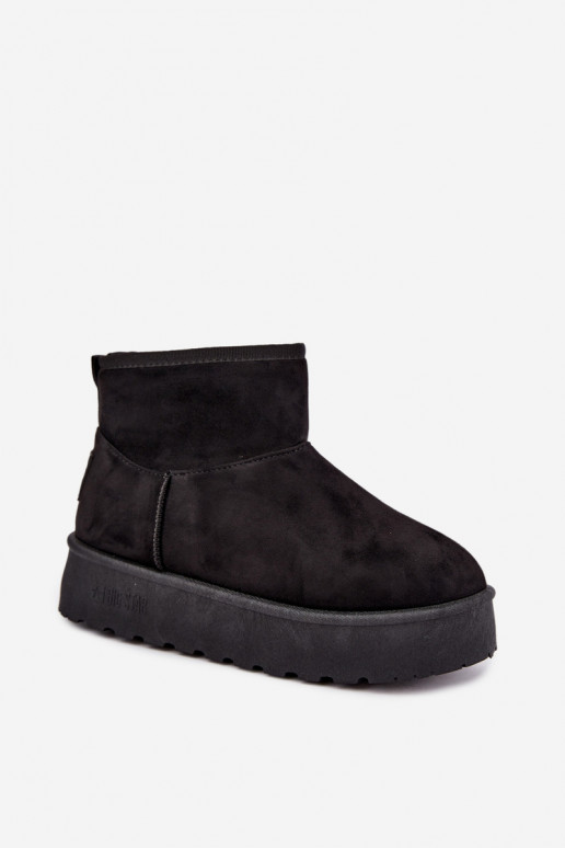Schneestiefel mit Plattform Big Star UU274222 in Schwarz