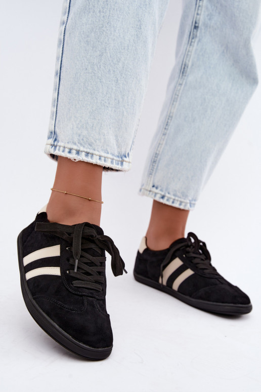 Baskets pour femmes Barefoot couleur noire Kessy
