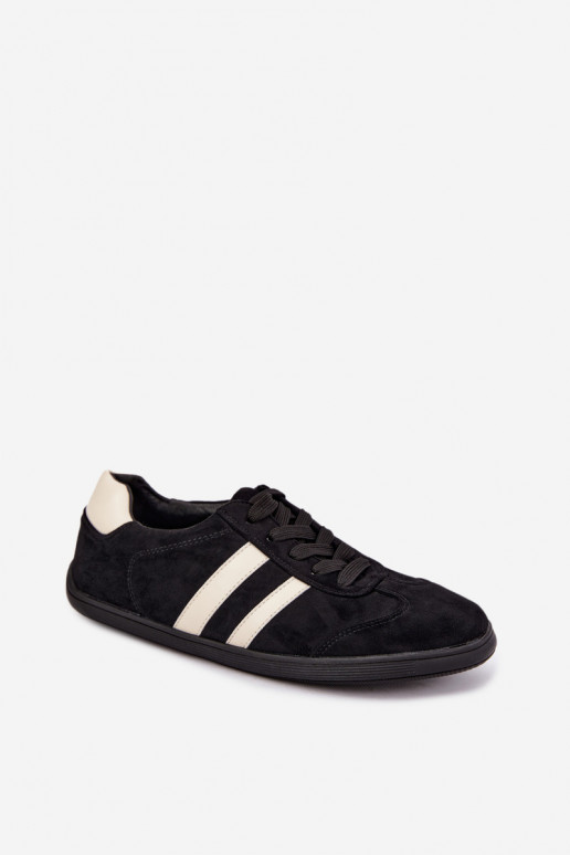 Dames sneakers Barefoot in zwarte kleur Kessy