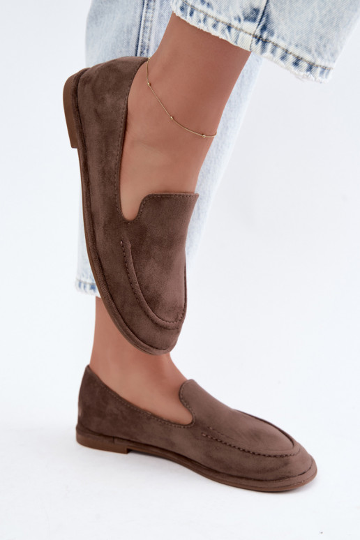 Mocassins pour femmes couleur argile Mireliah