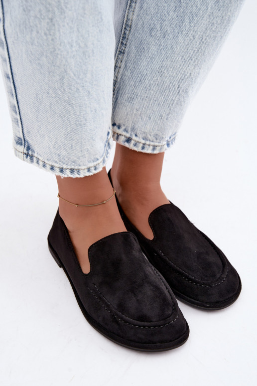 Mocassins pour femmes couleur noire Mireliah