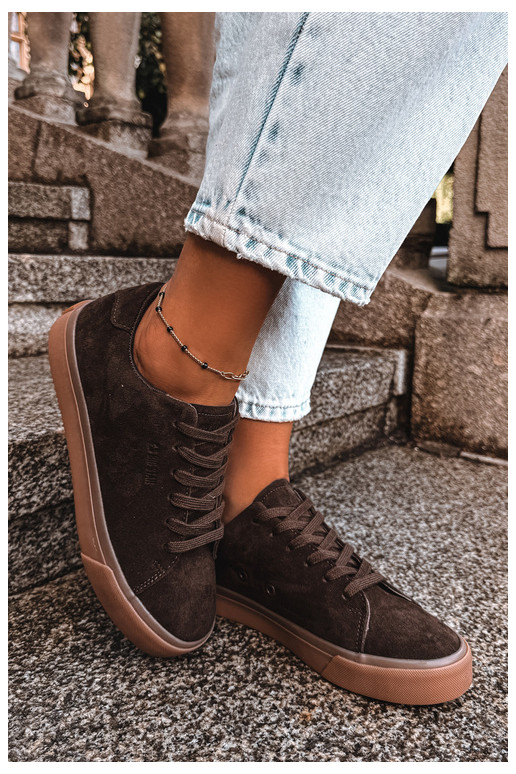 Baskets pour femmes Big Star UU274243 couleur chocolat
