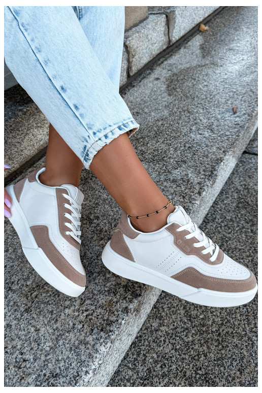Dames sneakers Big Star UU274275 in zand