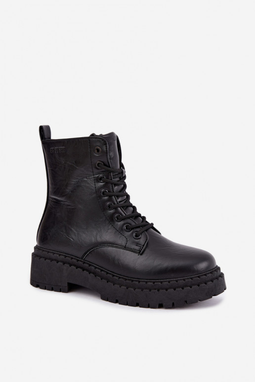 Damen-Stiefeletten Big Star UU274816 in Schwarz