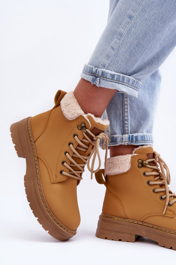 schoenen Dames met opInarming bruine kleur Jette 2