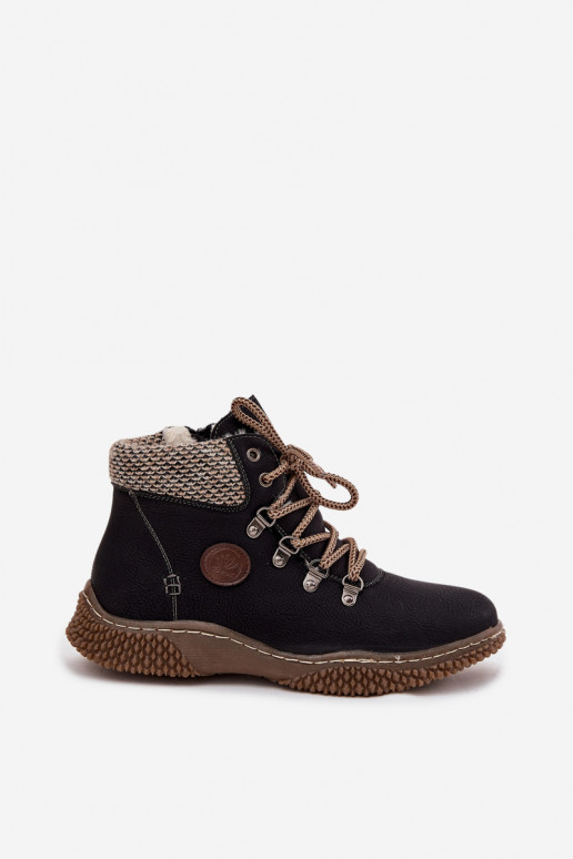 Bottines isolées noires pour femmes Zenaya
