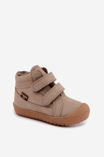 Leder Kinder Winterstiefel Froddo G2110138-4 sandfarben