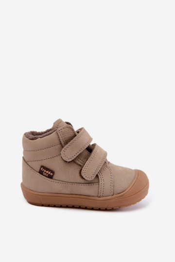 Leder Kinder Winterstiefel Froddo G2110138-4 sandfarben 2