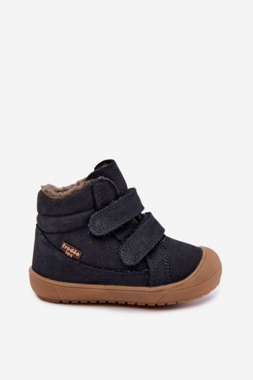 Leren kinderwinterlaarzen Froddo G2110138 donkerblauw 2