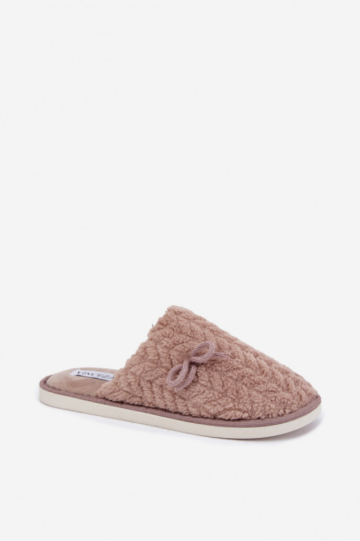Dames slippers Vinceza 105109 zandkleur