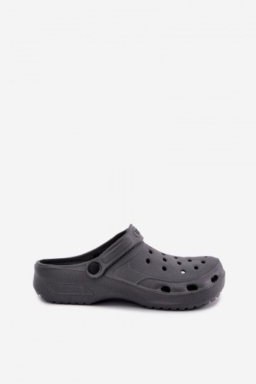 Graue leichte Herren-Slipper Adriah 2