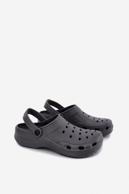 Graue leichte Herren-Slipper Adriah