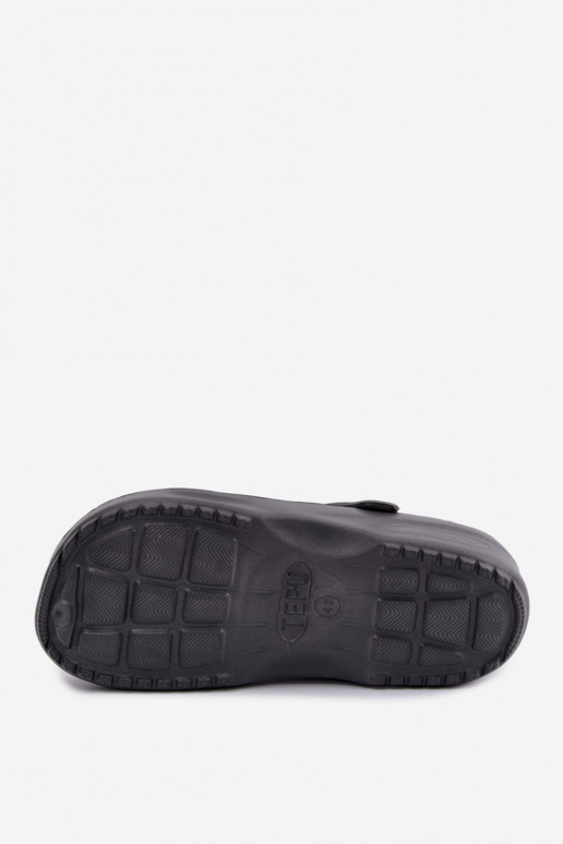 Grijze lichte heren slippers Adriah