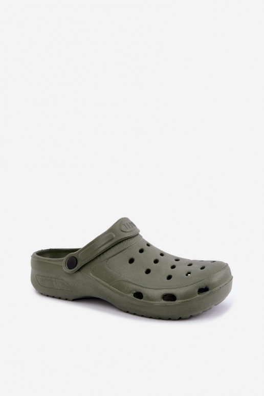 Chaussons légers pour hommes kaki Adriah