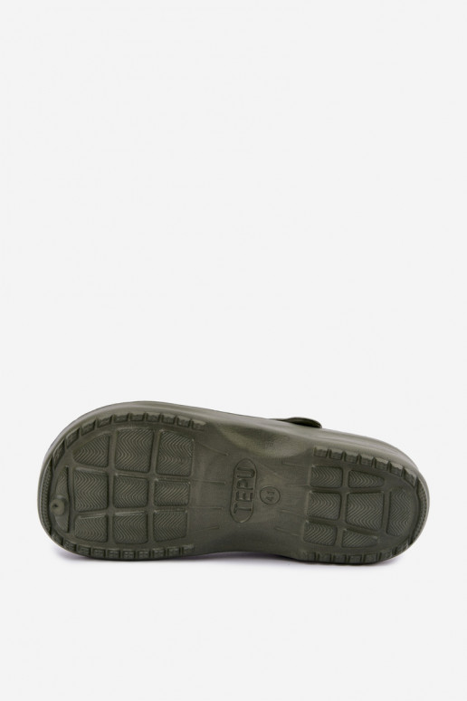 Chaussons légers pour hommes kaki Adriah