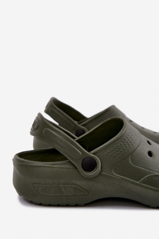 Chaussons légers pour hommes kaki Adriah