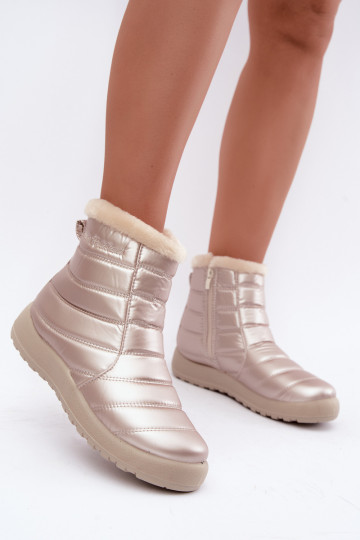 Bottines isolées pour femmes en couleur sable Mezyss 2