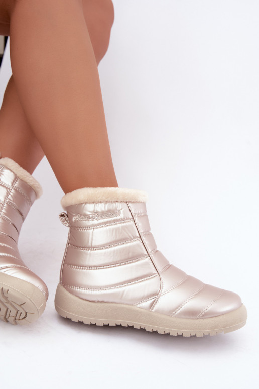Bottines isolées pour femmes en couleur sable Mezyss
