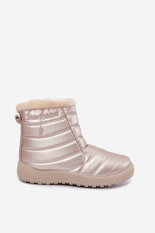 Bottines isolées pour femmes en couleur sable Mezyss
