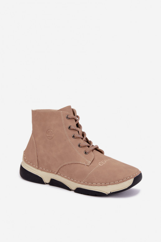 Bottines pour femmes isolées, couleur sable Lerissa