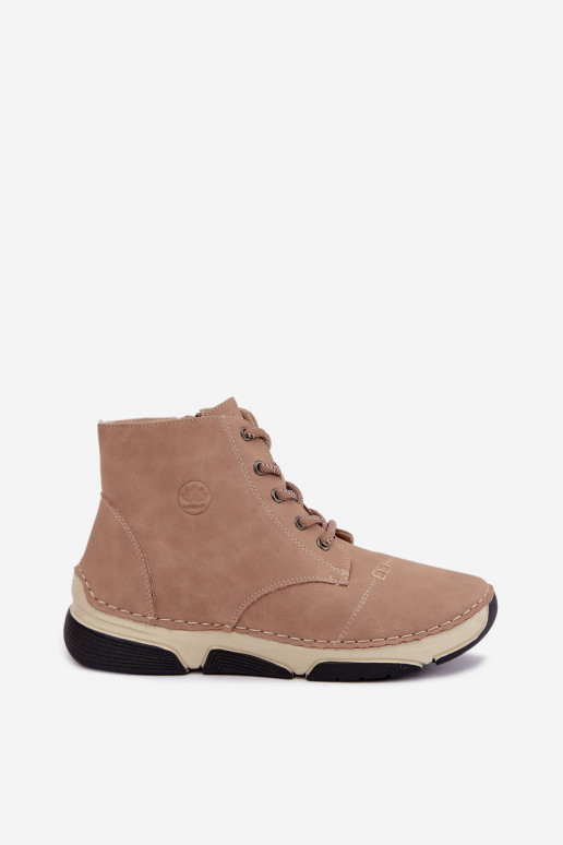 Bottines pour femmes isolées, couleur sable Lerissa