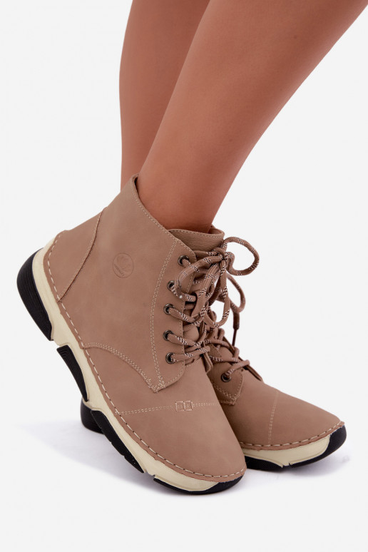 Bottines pour femmes isolées, couleur sable Lerissa